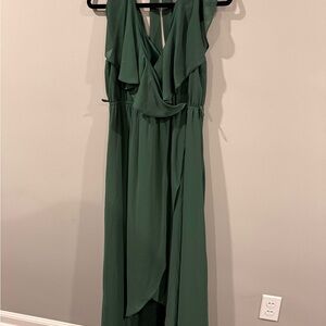 Elegant Green Women's Dress